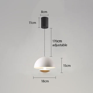 Lámpara Colgante con Control Táctil - Lámpara Colgante Moderna con Iluminación de Control Táctil