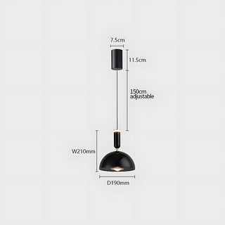 Suspension LED Bauhaus - Lampe Suspendue Moderne en Vitrail pour Salon
