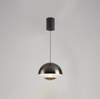 Touch control pendant detail — modern hand-controlled fixture