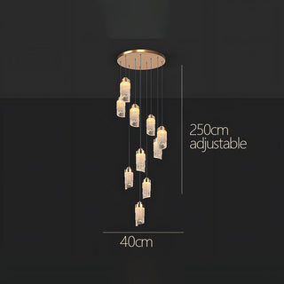 Acrylic Pendant Lights – Modern LED Fixtures With Warm Ambient Lighting For Living Room