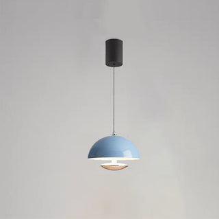 Modern touch pendant top view — hand-controlled hanging fixture