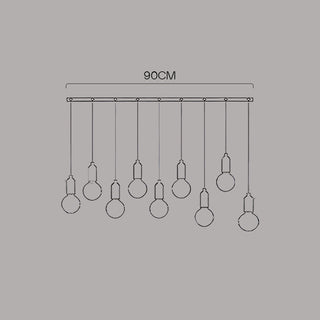 Suspension en verre moderne – Luminaires suspendus LED élégants pour salon