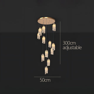 Acrylic Pendant Lights – Modern LED Fixtures With Warm Ambient Lighting For Living Room