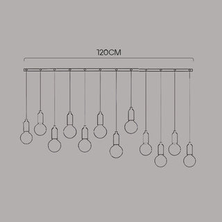 Suspension en verre moderne – Luminaires suspendus LED élégants pour salon