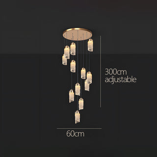 Acrylic Pendant Lights – Modern LED Fixtures With Warm Ambient Lighting For Living Room