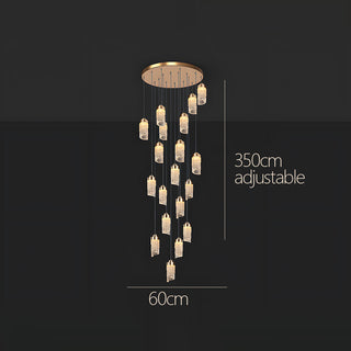 Acrylic Pendant Lights – Modern LED Fixtures With Warm Ambient Lighting For Living Room