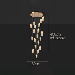 Acrylic Pendant Lights – Modern LED Fixtures With Warm Ambient Lighting For Living Room