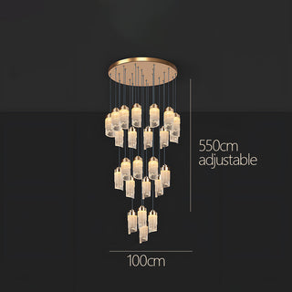 Acrylic Pendant Lights – Modern LED Fixtures With Warm Ambient Lighting For Living Room