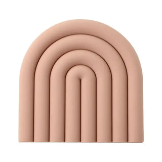 heat insulation pan pad silicone trivet kitchen heat mat stackable set view