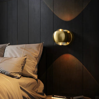 Aluminum Wall Light – Minimalist Adjustable Dual Beam Spherical Wall Sconce