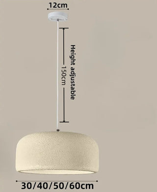 Minimalist LED Pendant Light – Durable Polymer Lamp With Soft Ambient Light