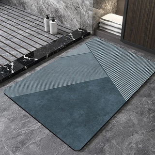 luxury MARI diatom eco-friendly anti-slip bath mat top view