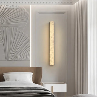 Copper Marble Wall Light – Modern Living Room Lighting With Marble Base