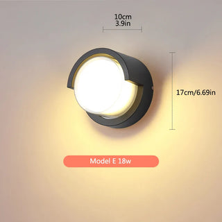 Outdoor LED Wall Light – Aluminum Garden Wall Fixture | Modern Exterior Lighting