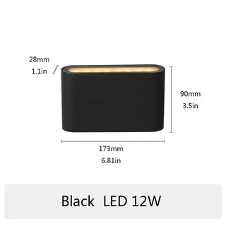 Modern Aluminum Wall Light – Sleek LED Fixture | Durable Contemporary Lighting