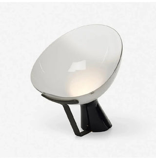 Archi designer table lamp illuminated — LED metal glass