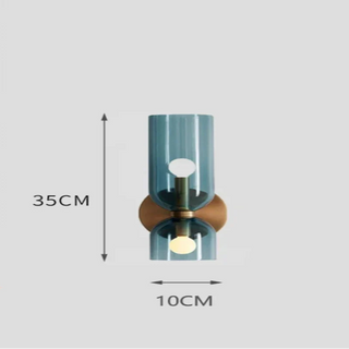 Interior Wall Light – Transparent Glass Wall Lamp | Modern LED Lighting Fixture