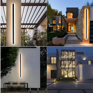 Solar LED Wall Light – Waterproof Outdoor Solar Powered Wall Lamp with Lithium Battery