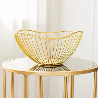 Metal bread basket