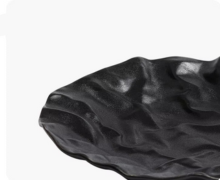 Texture Shallow Plate Frosted Ceramic