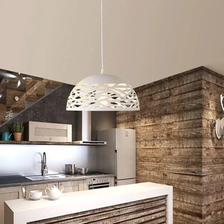 Adjustable Hanging Lamp – Mid Century Pendant With Metal Fixture & Vintage Style