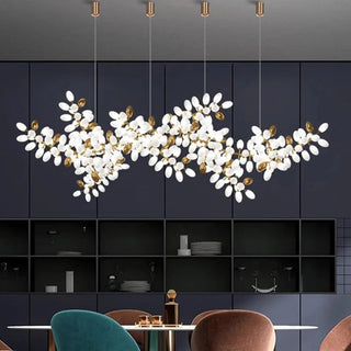 Modern LED Pendant Light – Stylish Alloy Hanging Lamp for Living Room Lighting