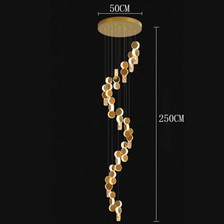 Modern Crystal Chandelier – Elegant LED Lighting Fixture for Living Room