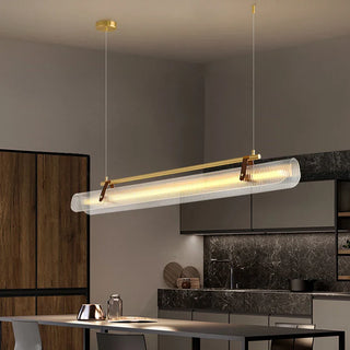 Lámpara de araña LED nórdica – Lámpara de techo moderna con acabado cromado ajustable
