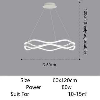Aluminum Pendant Light – Modern Dimmable LED Lighting | Stylish Home Fixture