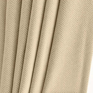 blackout curtain london luxury cream beige thermal insulated drapes close-up