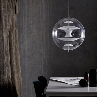 LED Sphere Pendant Light – Modern Pendant Light With Metallic Finish Lighting