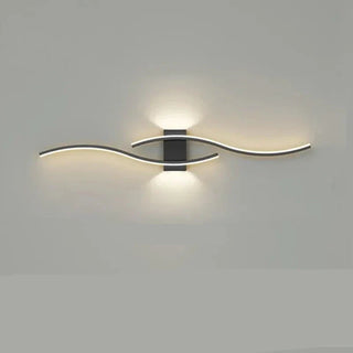 Wave Wall Sconce – Modern Adjustable LED Wall Light with White Acrylic Diffuser