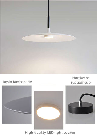 Industrial Metal Pendant Light – Nordic Minimalist LED Hanging Lamp for Kitchen