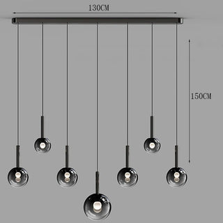 Modern Alloy Chandelier | Living Room Lighting - Remote Control & Easy Installation