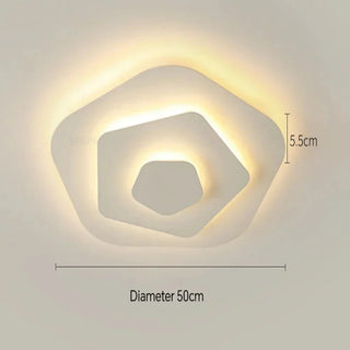 Contemporary Ceiling Light – Adjustable LED Living Room Lamp by Lumavera