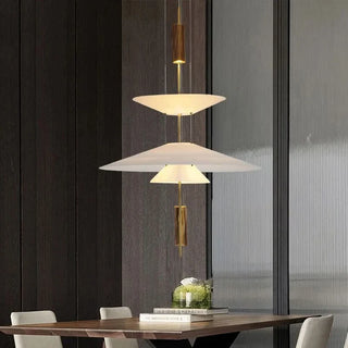 Acrylic Pendant Light – Modern Chandelier with LED & Adjustable Height Fixture