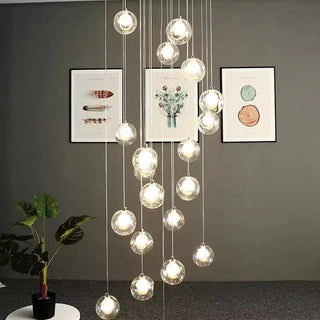 Art Deco Pendant Light – Iron Dining Room Lighting with Adjustable Brightness