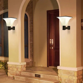 Outdoor Solar Lamp – Art Deco Waterproof Solar Garden Light with LED Battery