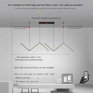 Dimmable Pendant Light – LED Aluminum Metal Ceiling Lamp | Adjustable Brightness