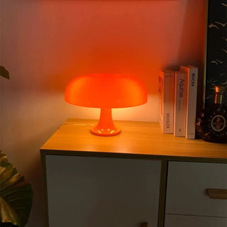 Mushroom Table Lamp – Modern Designer Ambient Lighting | Lightweight Thermoplastic