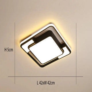 Ceiling Light – Modern LED Ceiling Fixture with Remote Control | Soft Warm Lighting