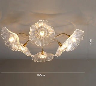 Modern Nordic Chandelier – Polished Chrome Scandinavian Pendant Light for Dining