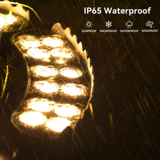 Outdoor Tree Projector – Adjustable Aluminum Ring Light for Garden Lighting