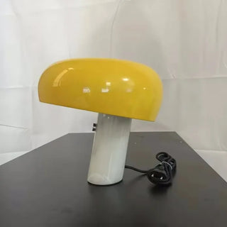 Scandinavian Night Lamp – Small LED Bedside Table Lamp with Soft Warm Lighting