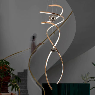 Modern LED Pendant Light – Dimmable Suspension Lamp for Living Room Lighting