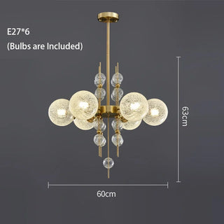 Polished Steel Pendant Light – Adjustable LED Gold Glass Pendant For Kitchen