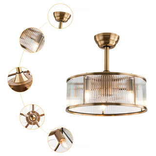 Industrial Ceiling Light – Gold Brass Kitchen Fixture | Vintage Warm Lighting