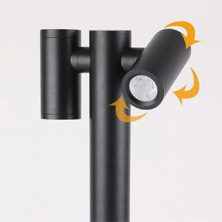 Modern Garden Lamp – Sylvaria Aluminum Outdoor Lamp Post with LED Lighting