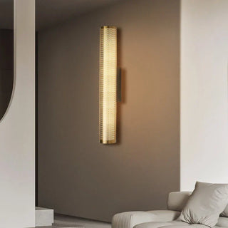 Gold Mesh Wall Light – Elegant Bedroom Wall Sconce with Warm Ambient Lighting