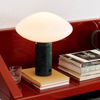 Vintage Marble Table Lamp – Nordic Retro Style Lighting | Easy To Assemble